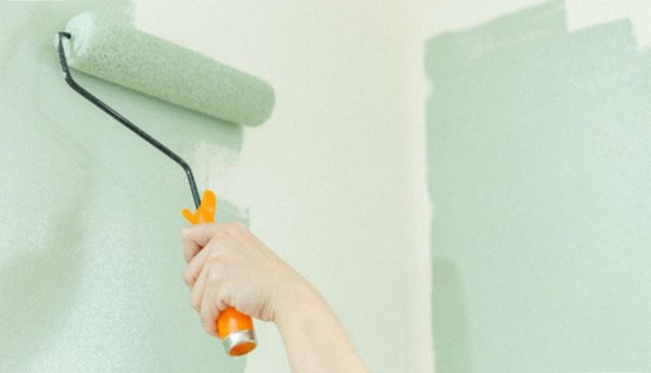 Валик покраска