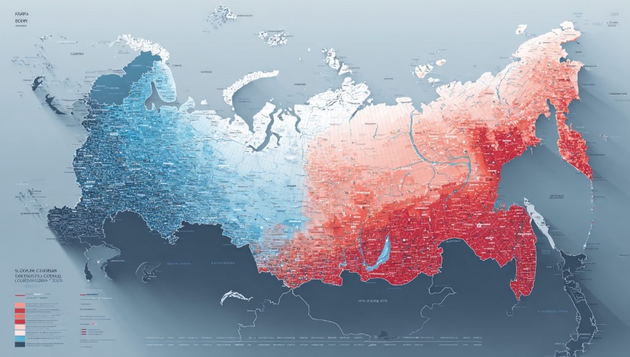 Карта региональных различий в стоимости остекления балкона в России