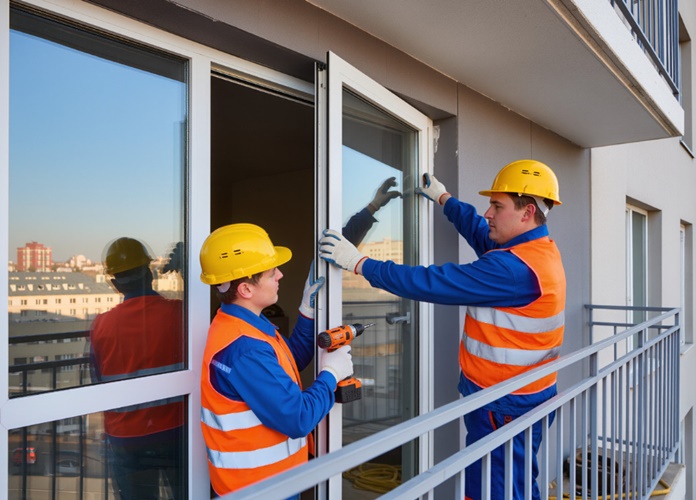 Алюминиевое остекление балконов
